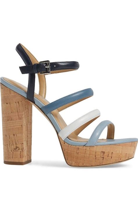 michael kors nantucket platform|Michael Kors Nantucket Platform Sandals .